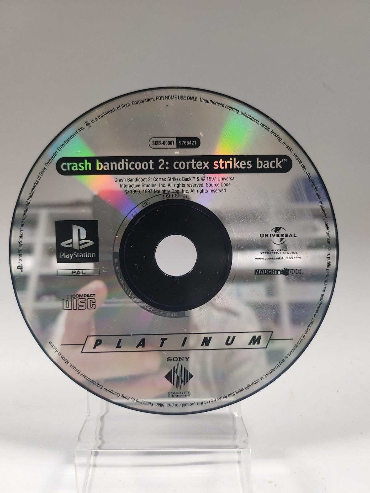 Crash Bandicoot 2 Cortex Strikes Back Edition (disc only) PlayStation 1