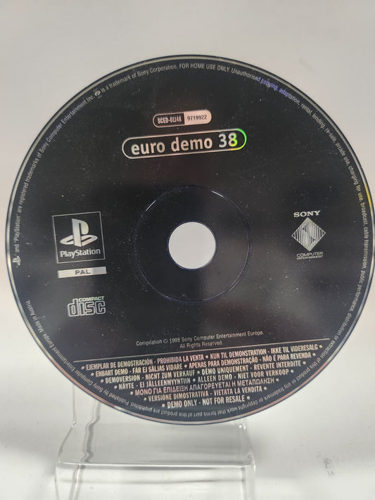 Euro Demo 38 (disc only) PlayStation 1