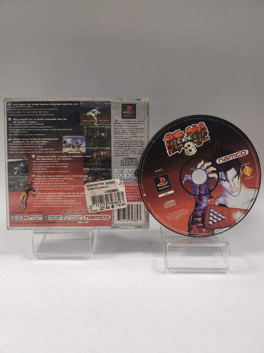 Tekken 3 (only backcover, bad case) PlayStation 1