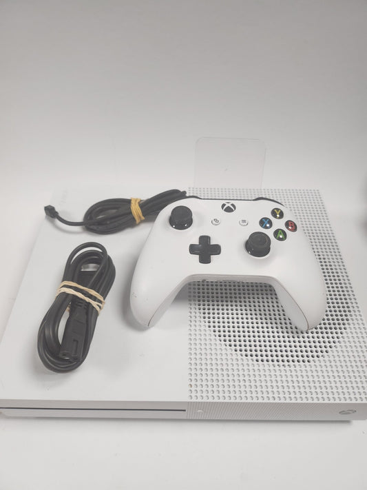 Xbox One S Weiß mit Controller