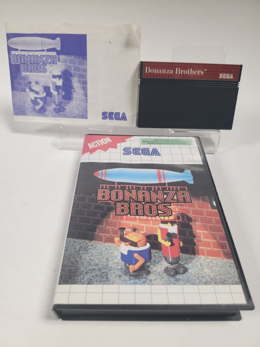 Bonanza Bros Sega Master System