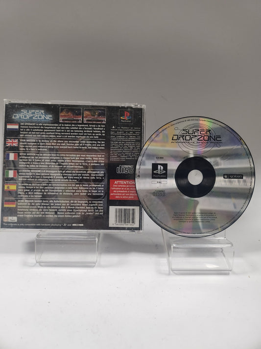 Super Dropzone (only backcover) PlayStation 1