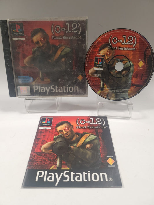 C-12 Final Resistance (Bad case) PlayStation 1