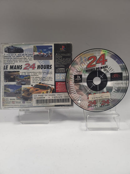 Le Mans 24 Hours (No Book, Only backcover) PlayStation 1