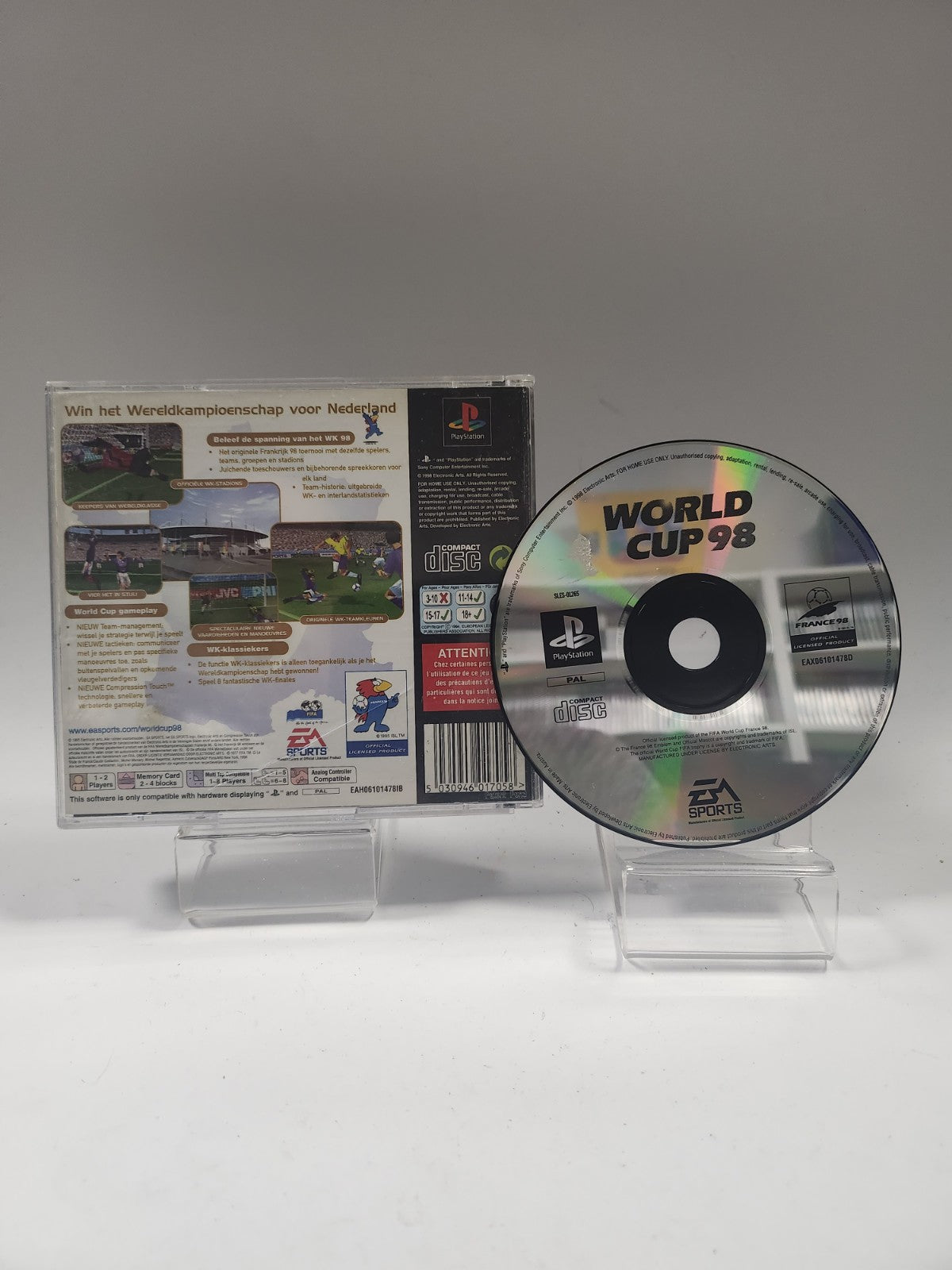 World Cup 98 (only backcover) PlayStation 1