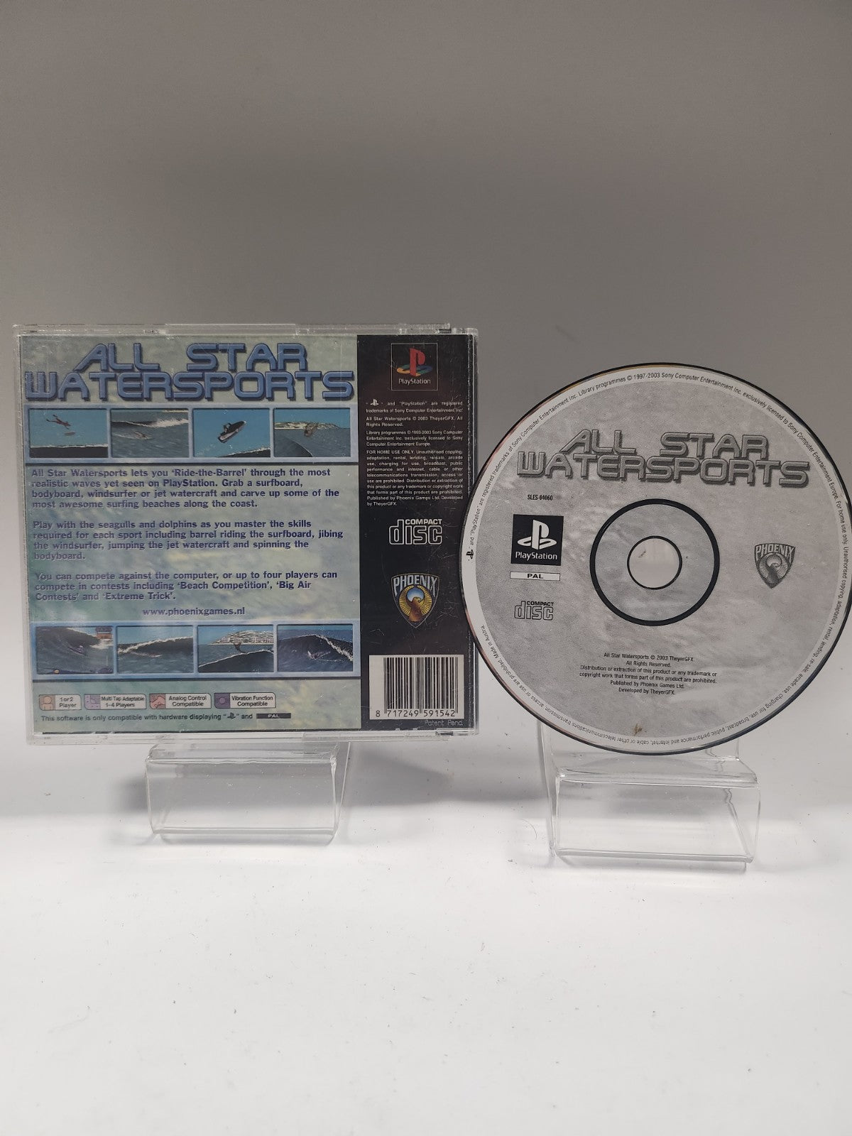 All Star Watersports (only backcover) PlayStation 1