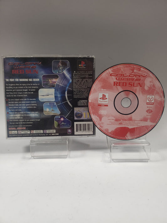 Colony Wars Red Sun (only backcover) PlayStation 1