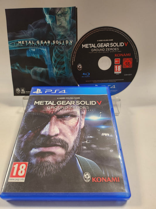 Metal Gear Solid V Ground Zeroes Playstation 4
