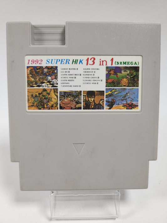 1992 Super HI K 13 in 1 (32 mega) NES