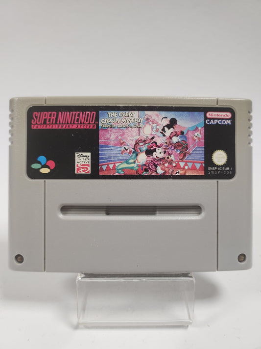 The Great Circus Mystery starring Mickey Minnie SNES