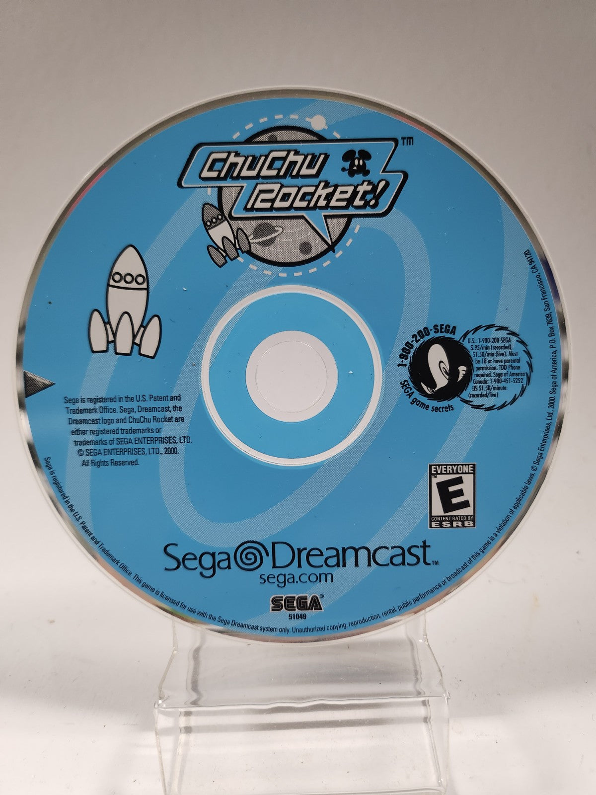Chuchu Rocket (disc only) Sega Dreamcast