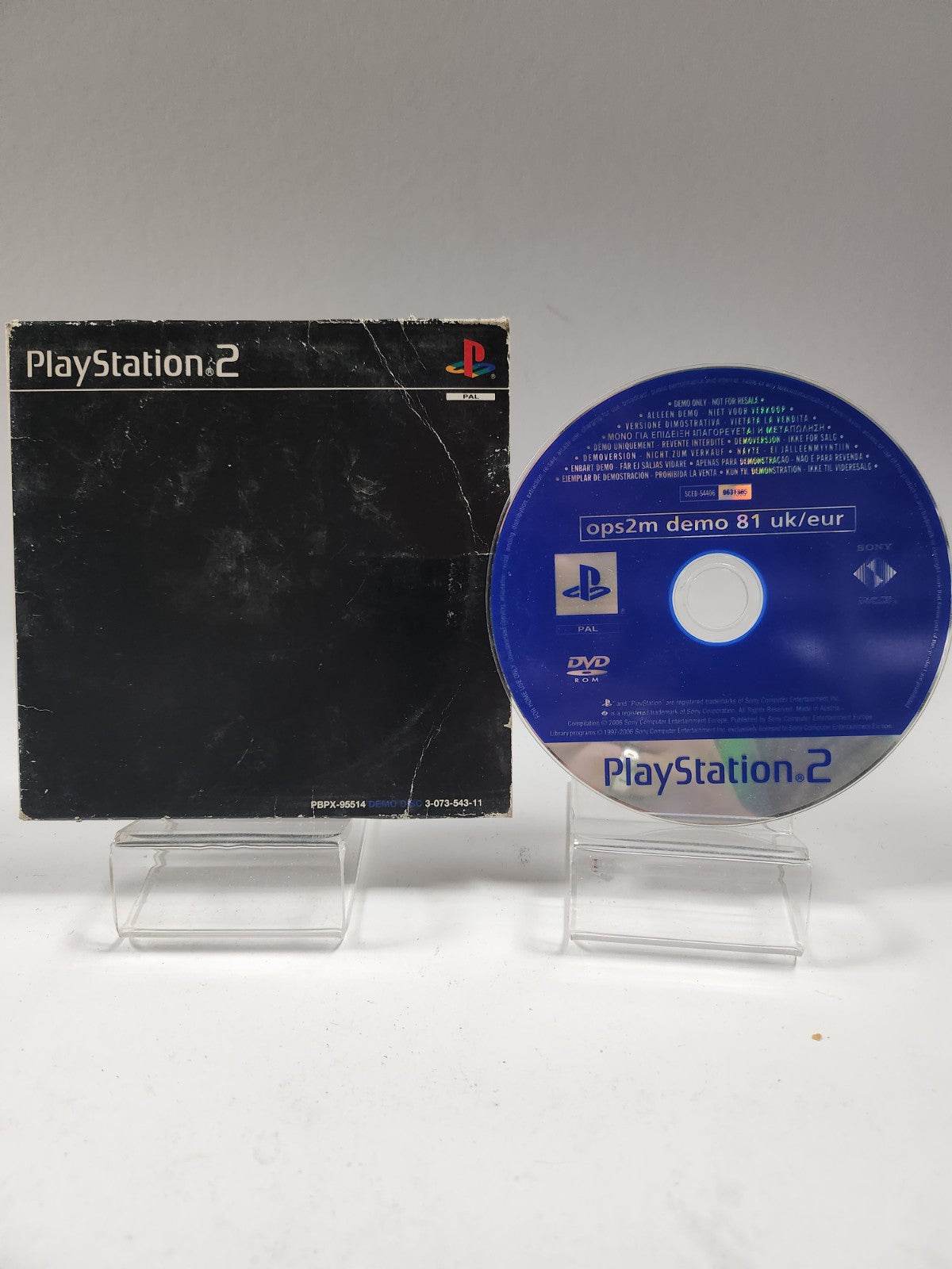 Ops2m Demo 81 UK/ Eur Playstation 2 - Feniks Gameshop