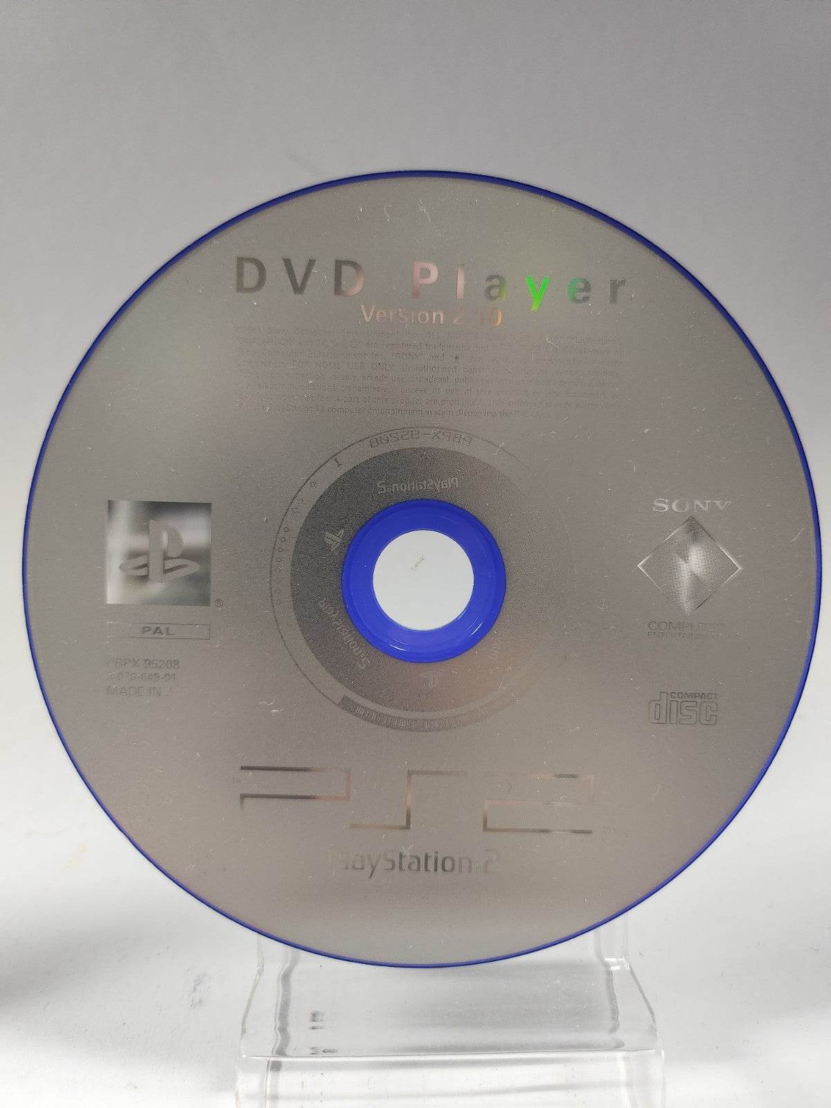 Dvd Player Version 2.10 (disc only) PlayStation 2 - Feniks Gameshop