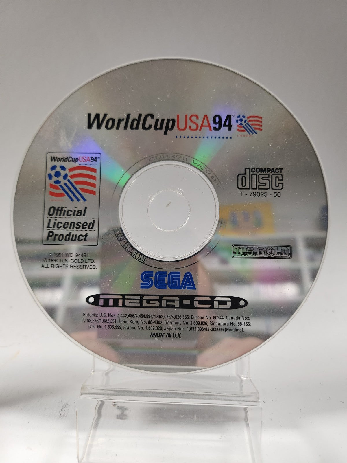 World Cup USA 94 (disc only) Sega Mega