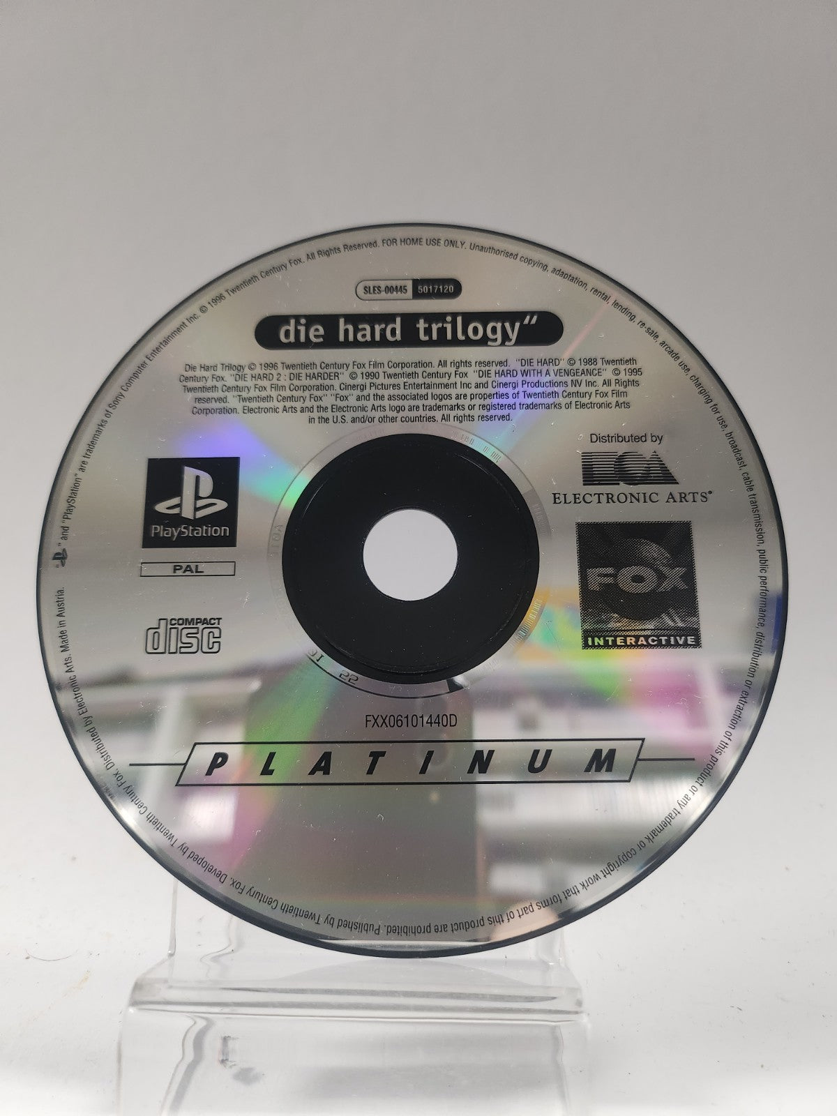 Die Hard Trilogy Platinum (disc only) PlayStation 1