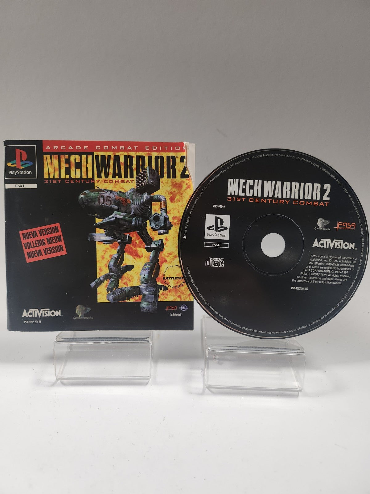 Mech Warrior 2 Arcade Combat Edition (disc & book only) PlayStation 1