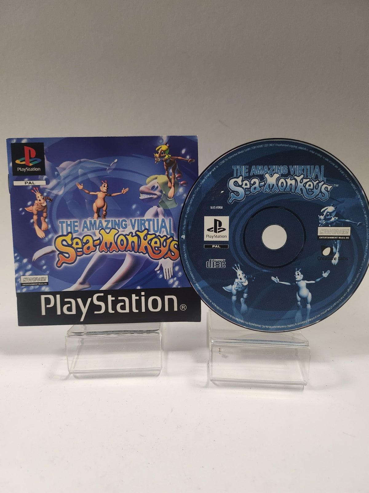 The Amazing Virtual Sea-Monkeys (disc & book only) PS1