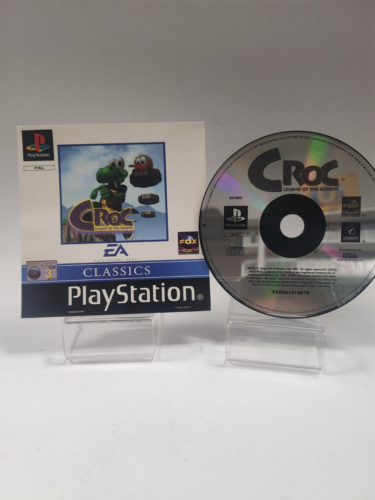 Croc Legend of the Gobbos (no case & book) PlayStation 1