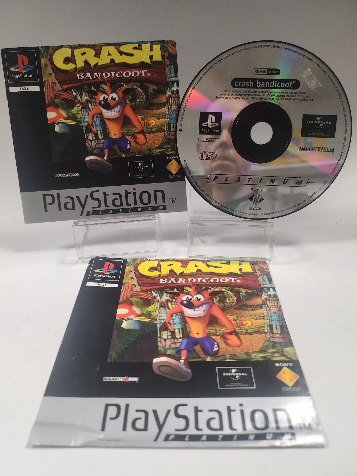 Crash Bandicoot Platinum (no case) PlayStation 1