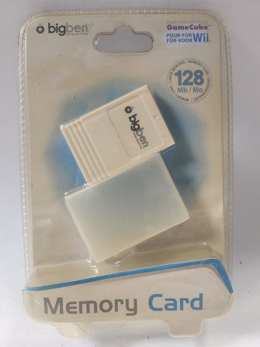 NEUE BigBen 128 MB Speicherkarte für Gamecube und Wii