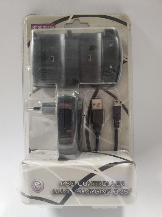 NIEUW Booster Dual Charging Base Controller Playstation 3