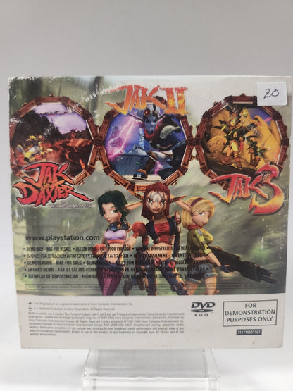 Jak and Daxter Trilogy Demo Disc Playstation 2