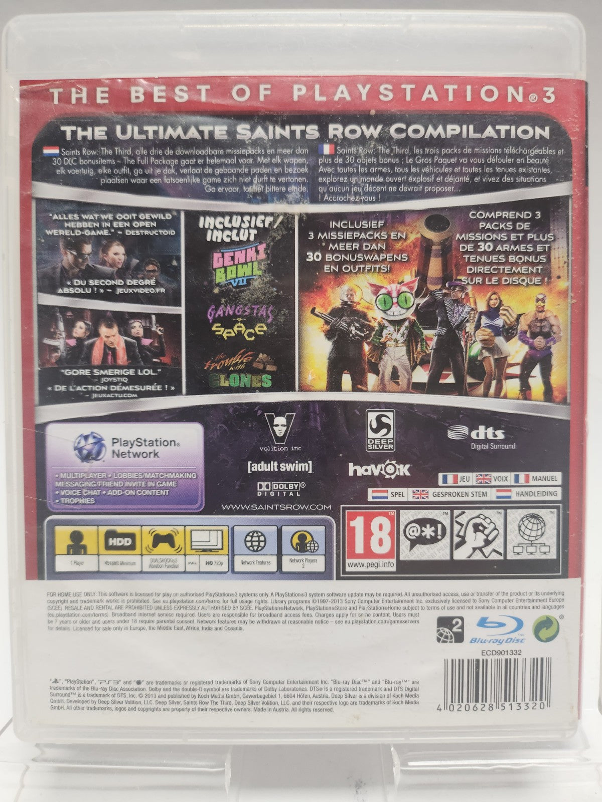 Saints Row the Third, das Komplettpaket Essentials PS3