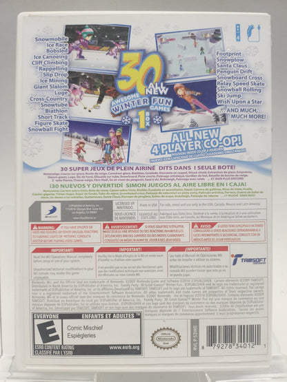 30 Great Games Winter Fun Nintendo Wii