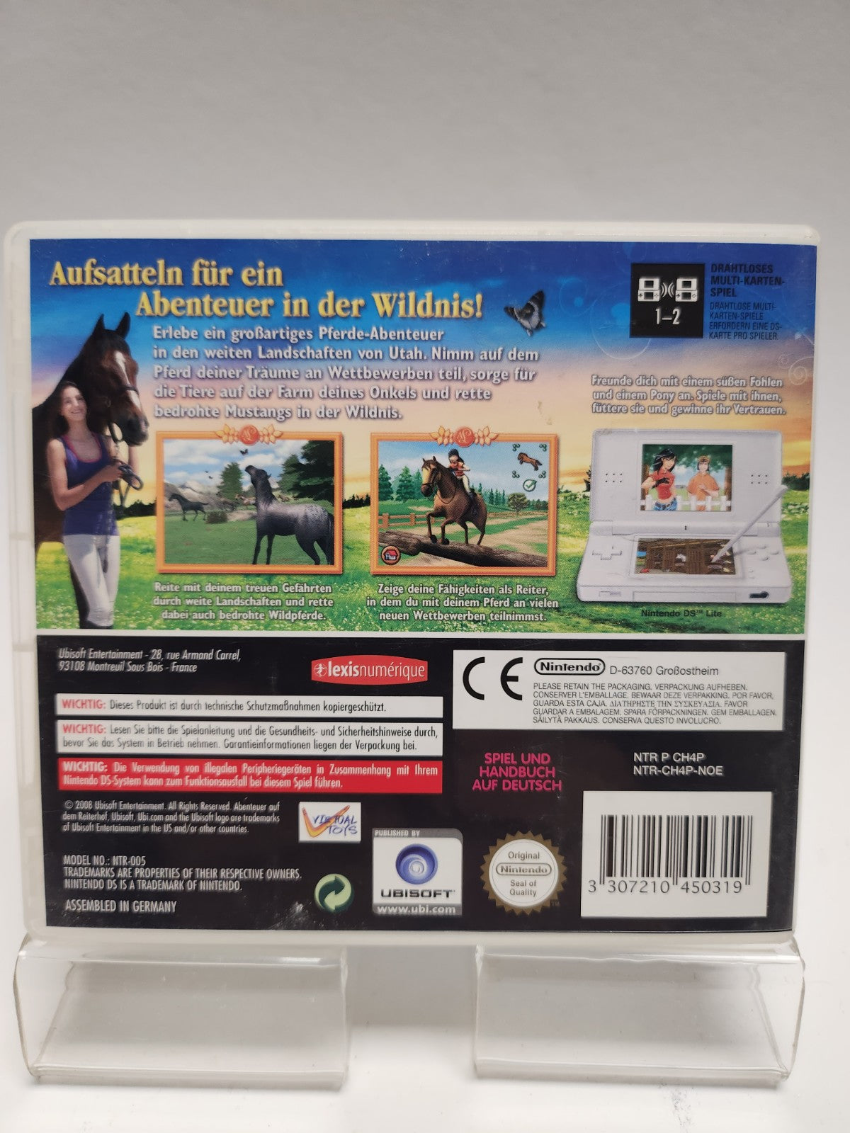 Abenteuer auf dem Reiterhof das Schwarze Wildpferd Nintendo DS