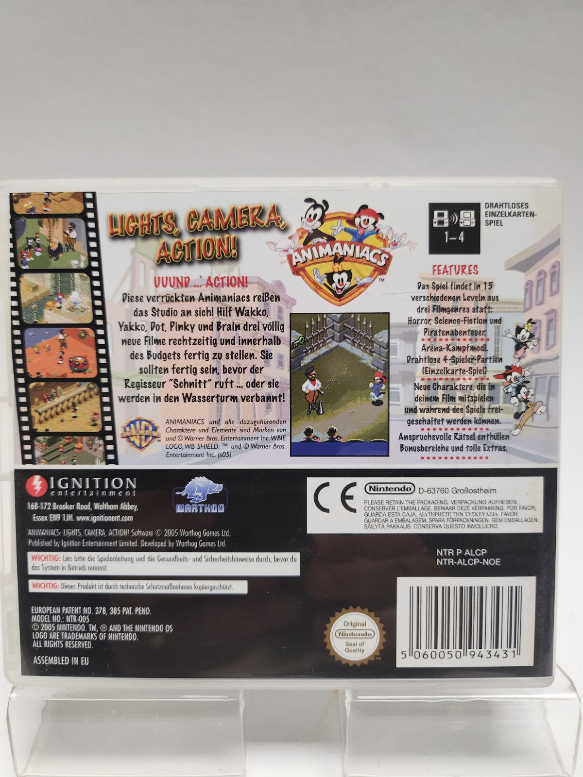 Animaniacs Lights, Camera, Action Nintendo DS