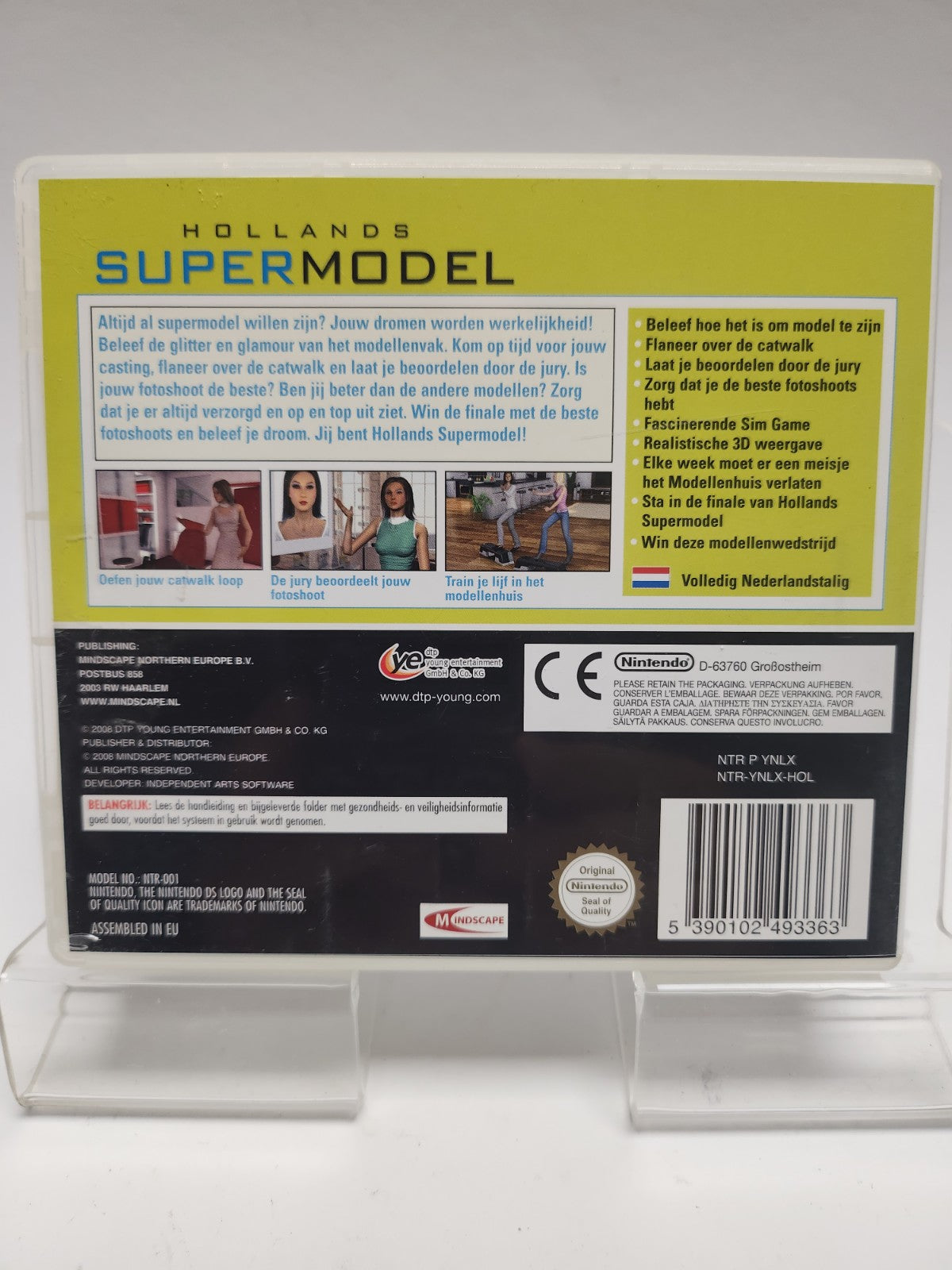 Niederländisches Supermodel Nintendo DS