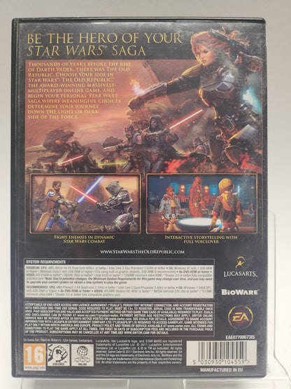 Star Wars the Old Republic (No Book) PC