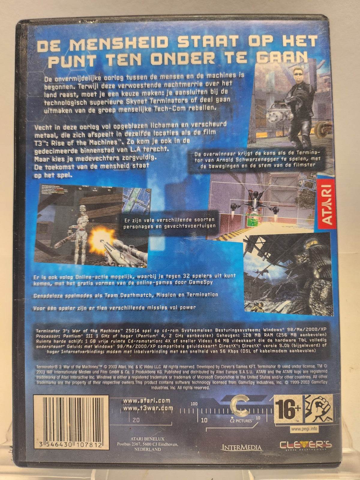 Terminator 3 de Oorlog van de Machines PC - Feniks Gameshop