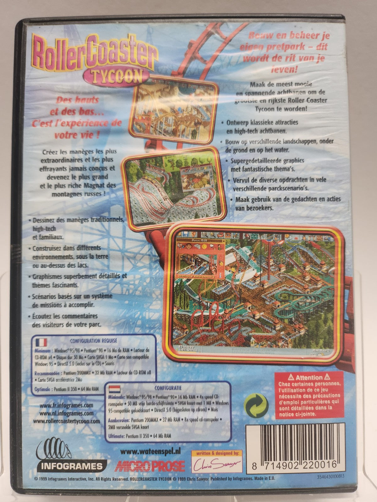 Rollercoaster Tycoon (No Book) PC