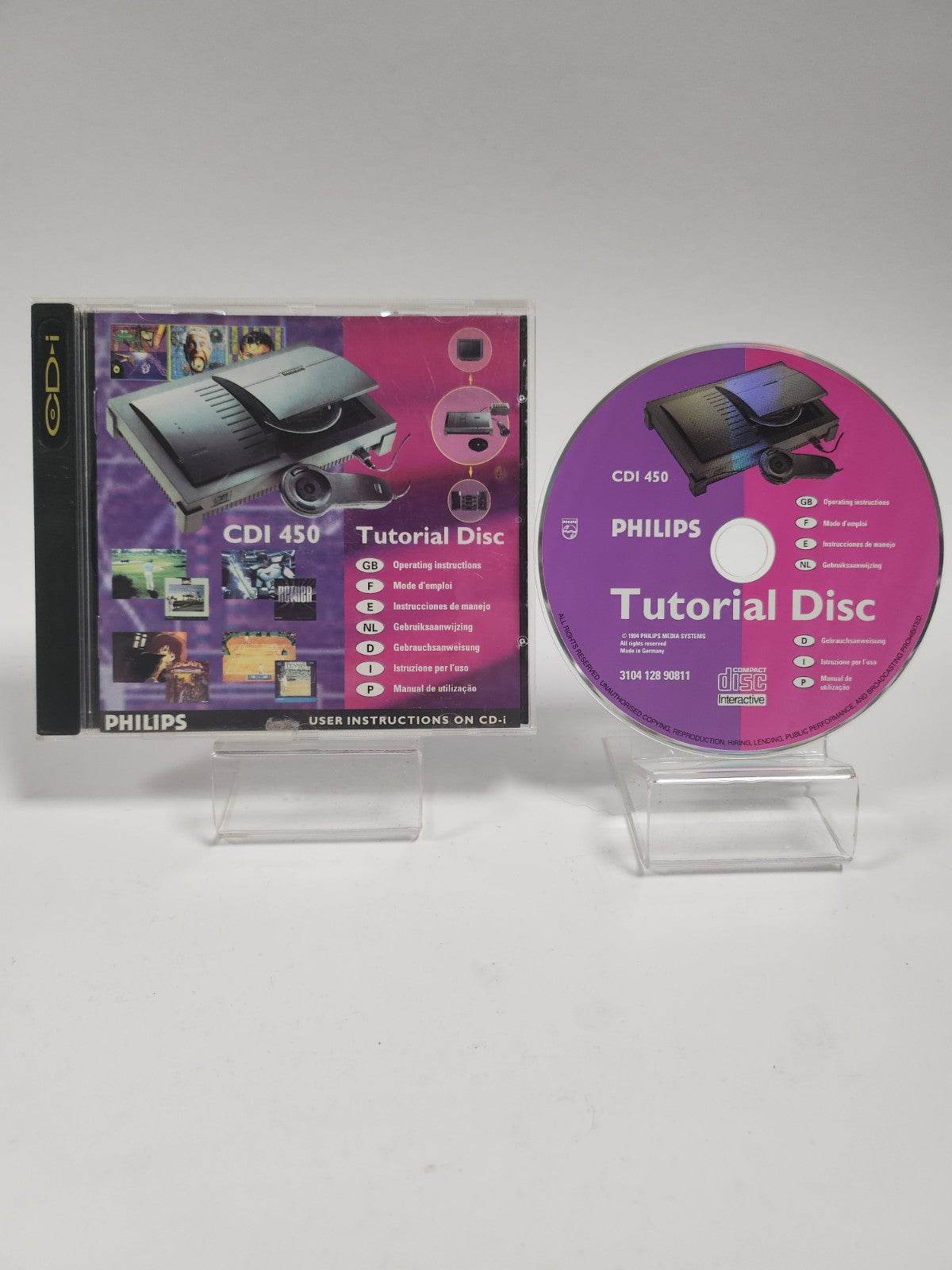 Tutortial Disc Philips CD-i 450 - Feniks Gameshop