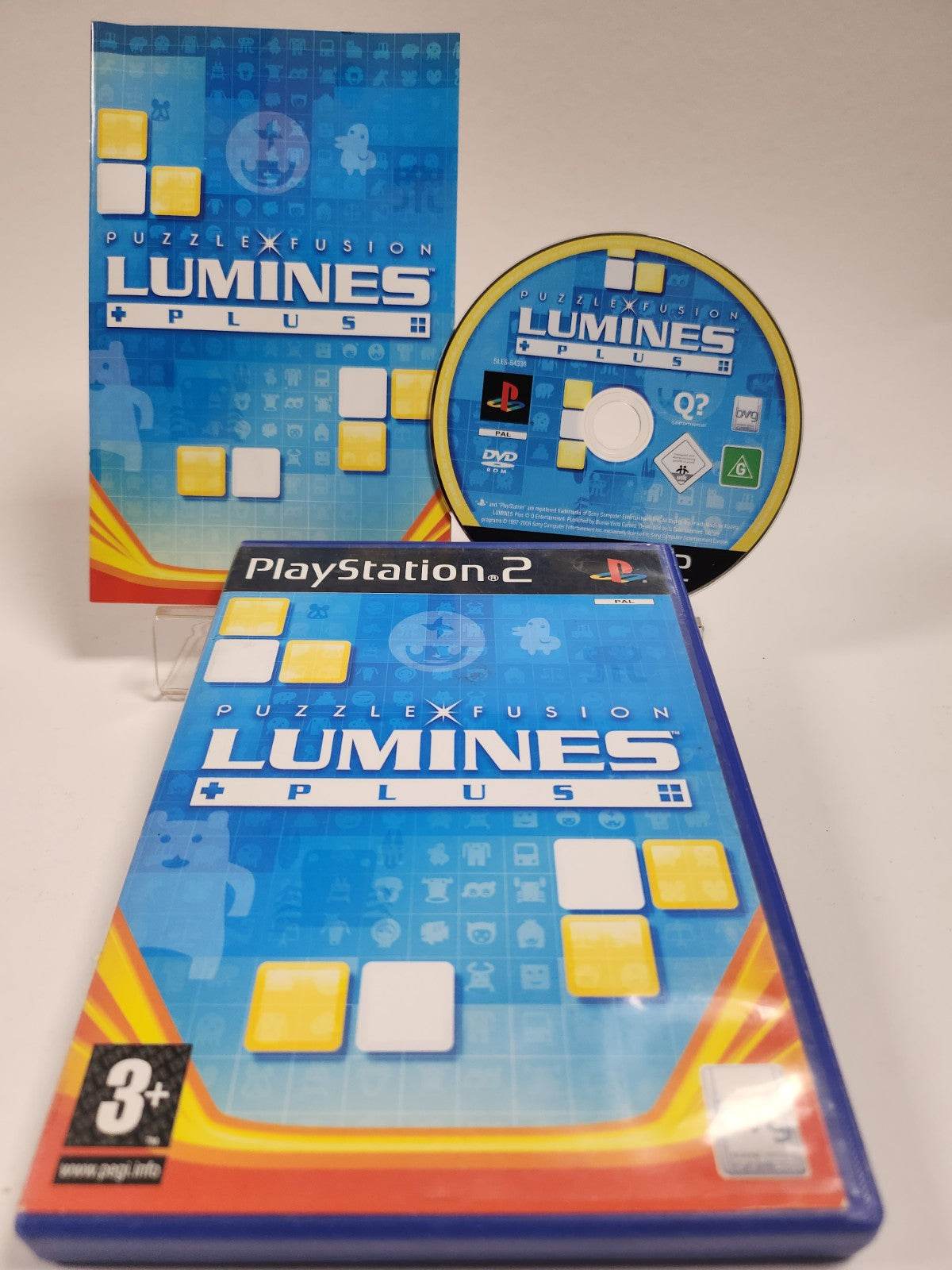 Lumines Plus Puzzle Fusion Playstation 2 - Feniks Gameshop