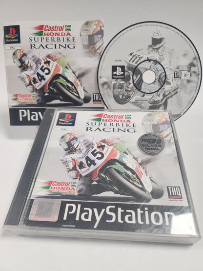 Castrol Honda Superbike Racing Playstation 1