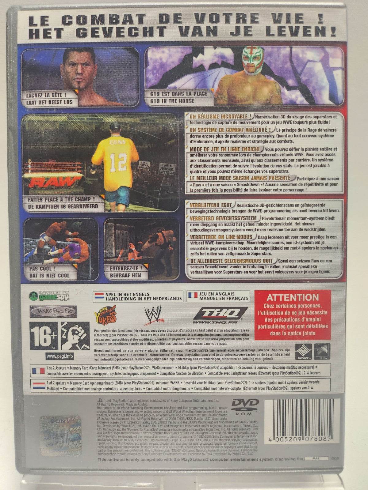 Smackdown vs Raw 2006 Platinum Edition Playstation 2 - Feniks Gameshop