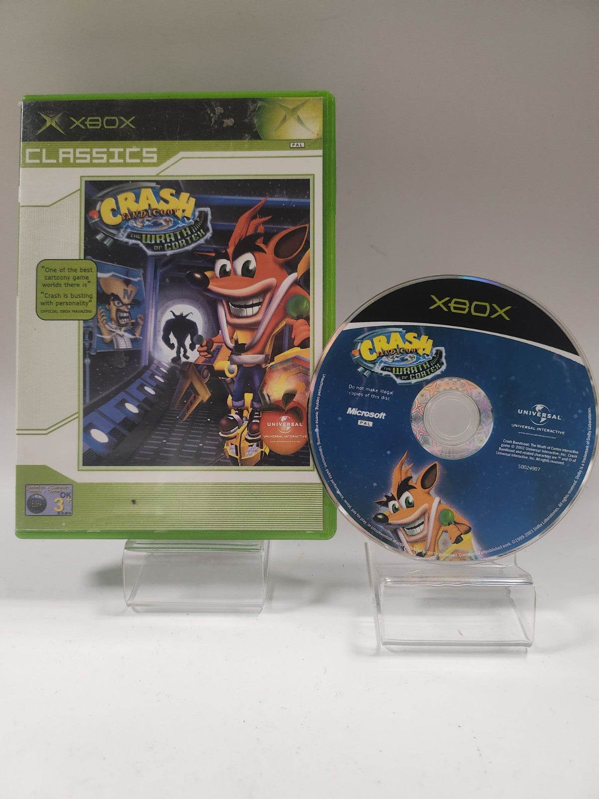 Crash Bandicoot the Wrath of Cortex Classics (No Book) Xbox Original - Feniks Gameshop