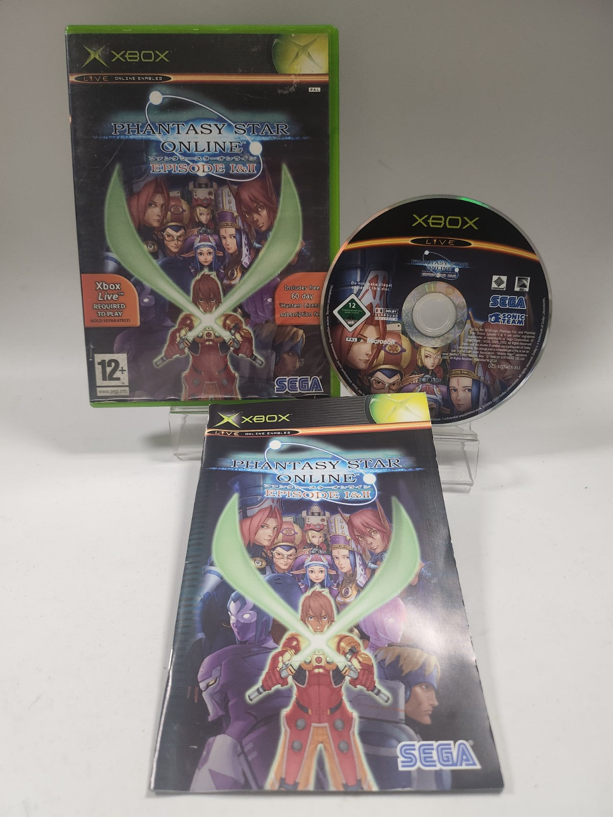 Phantasy Star Online Episode I & II Xbox Original