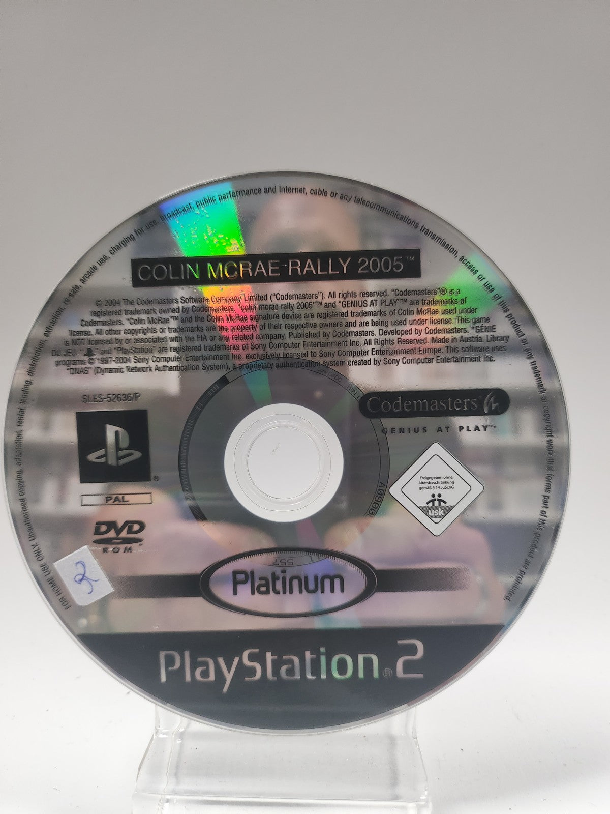 Colin McRae Rally 2005 Platinum (Disc only) Playstation 2