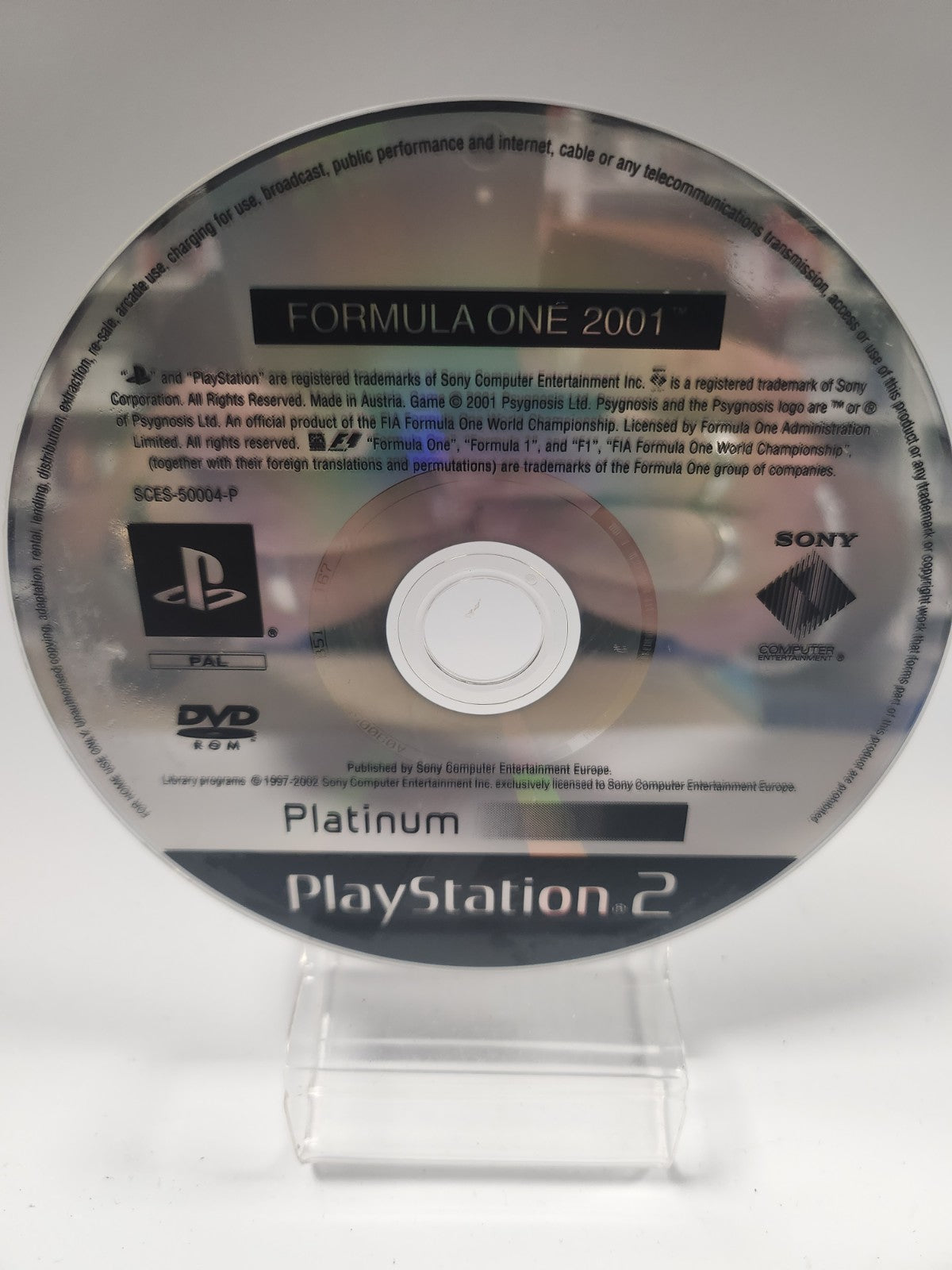 Formula One 2001 Platinum (nur Disc) Playstation 2