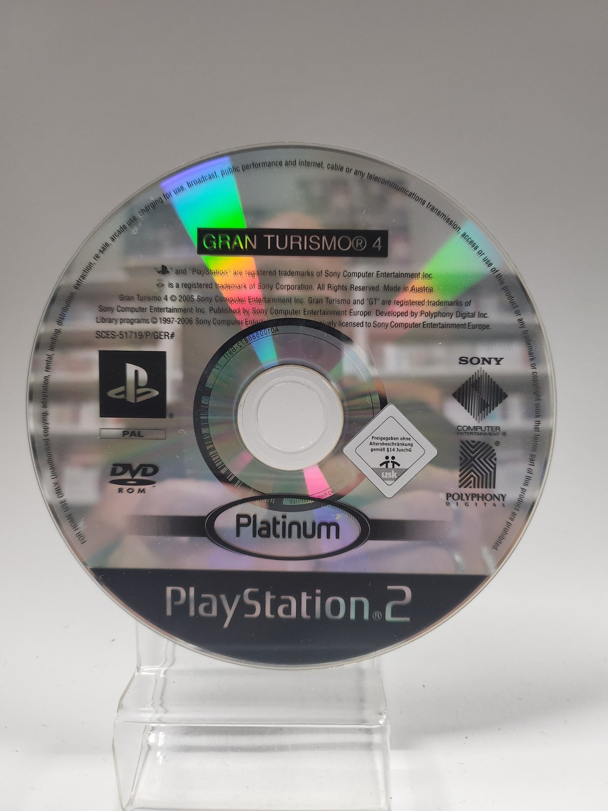 Gran Turismo 4 Platinum (nur Disc) Playstation 2