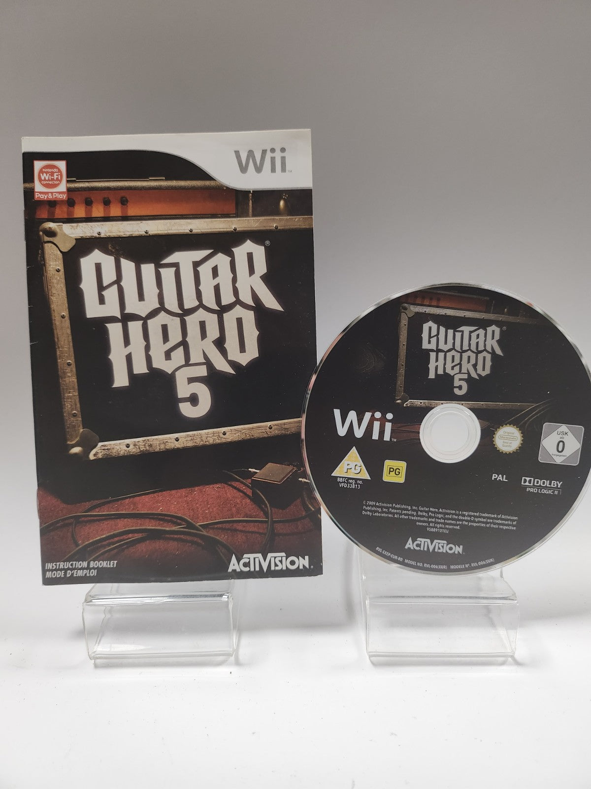 Guitar Hero 5 (disc & book only) Nintendo Wii