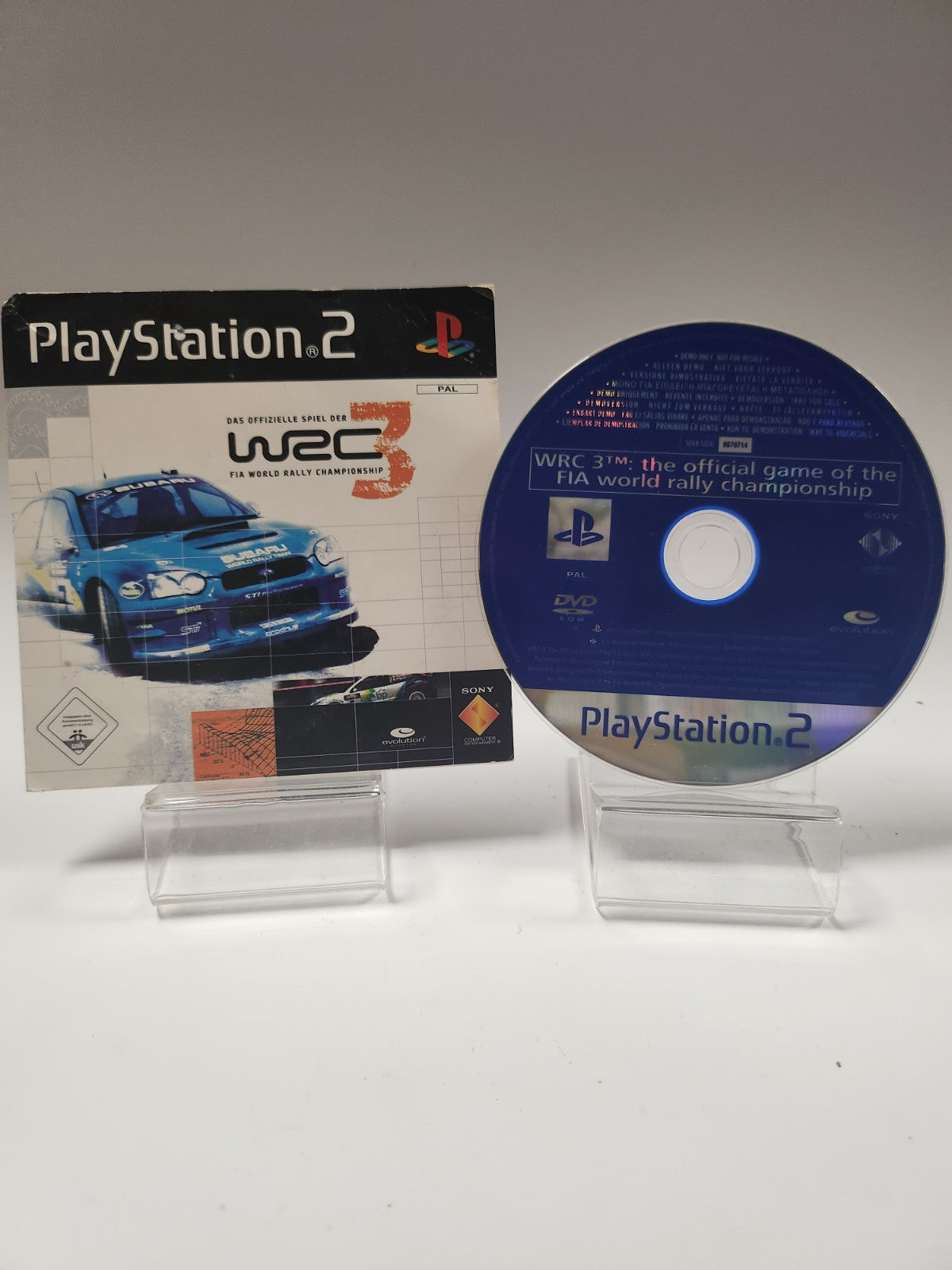 Demo Disc WRC Official Game FIA World Championship PS2