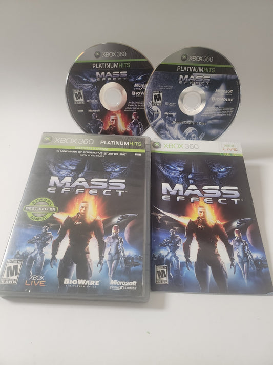Mass Effect Platinum American Cover Xbox 360