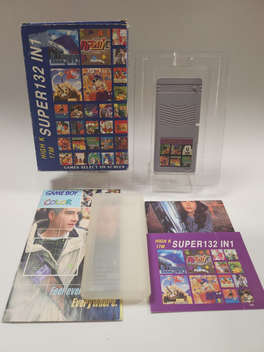 Super 132 in 1 in doos Game Boy Color