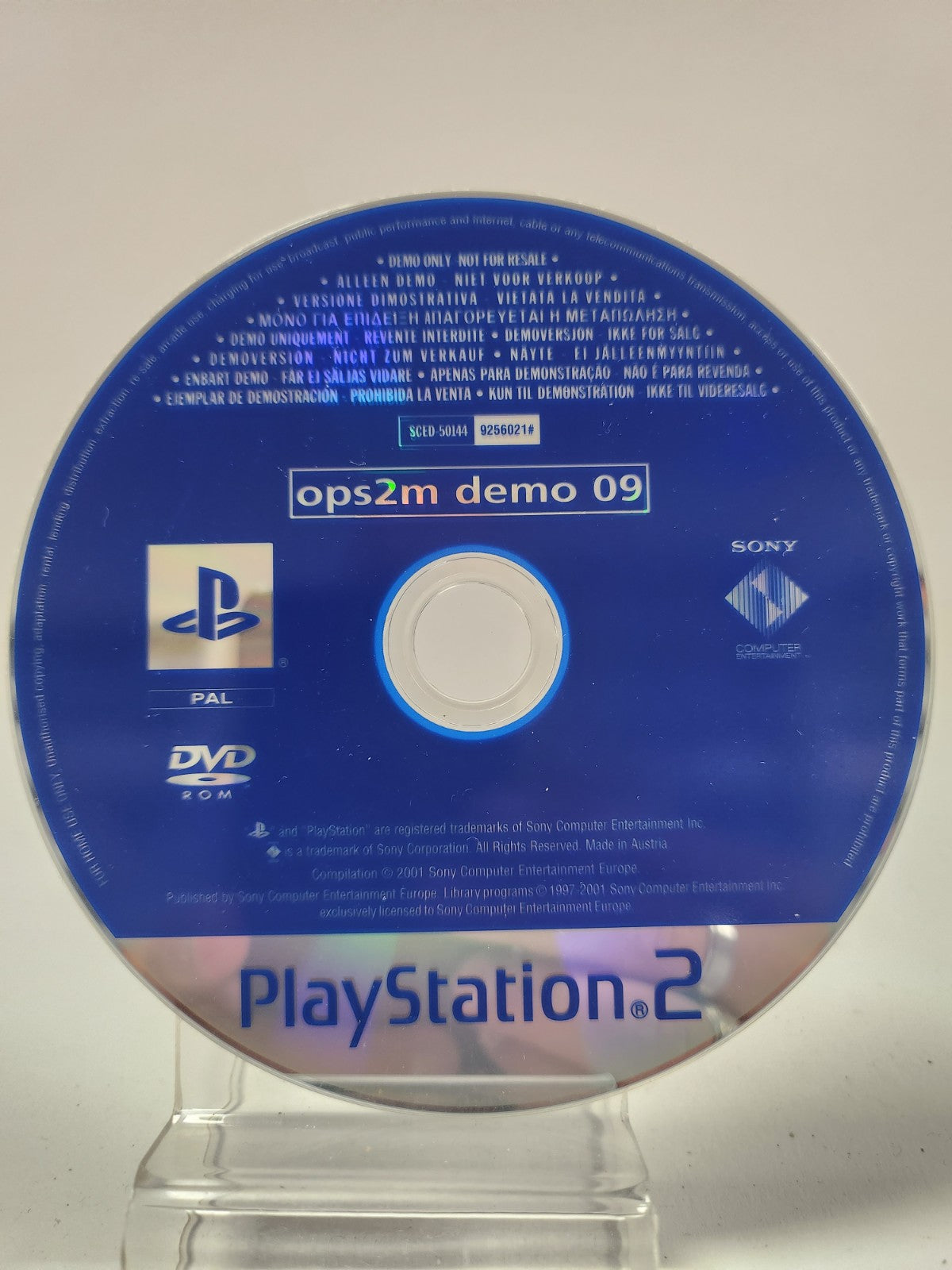 Ops2m Demo 09 (disc only) Playstation 2