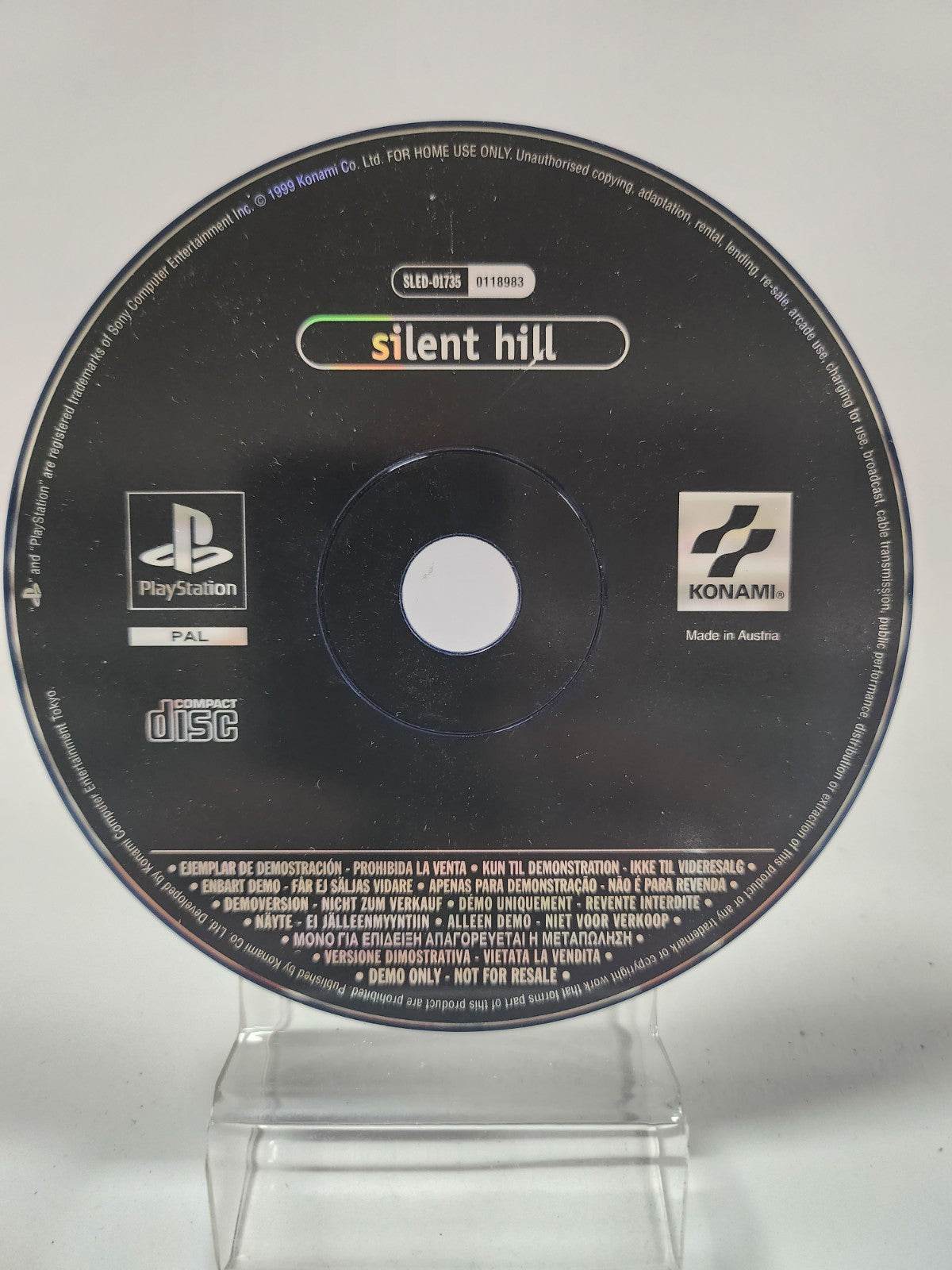 Silent Hill Demo Disc (disc only) Playstation 1 - Feniks Gameshop