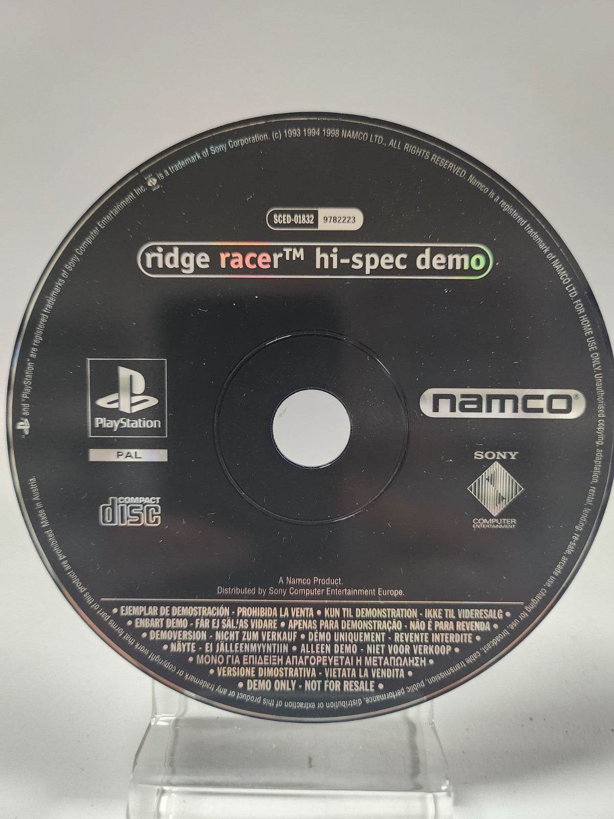 Ridge Racer Hi-Spec Demo (disc only) Playstation 1 - Feniks Gameshop